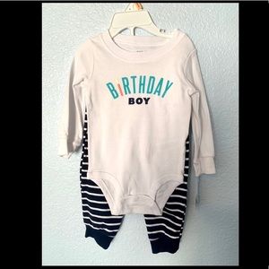 Carters “birthday boy” outfit
